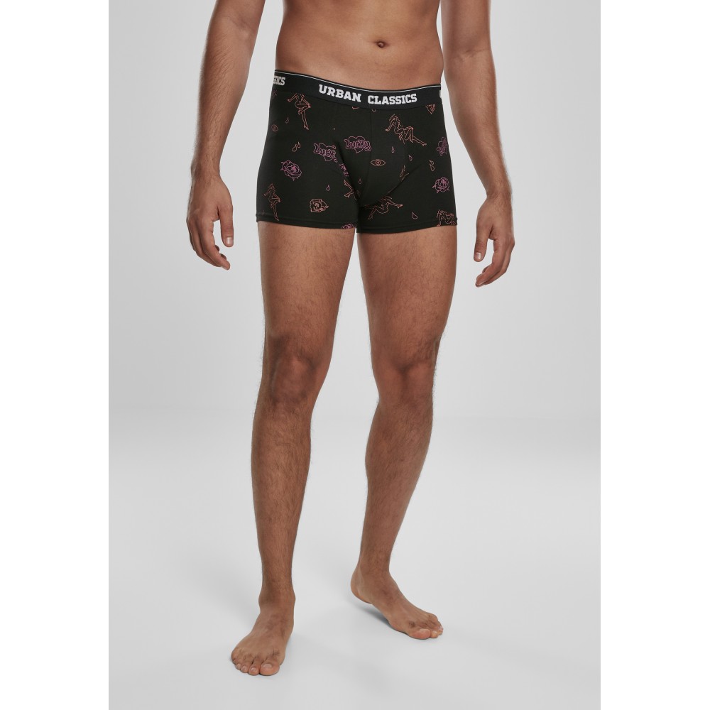 Urban Classics - 3Pack Boxershorts pack - Multicolours